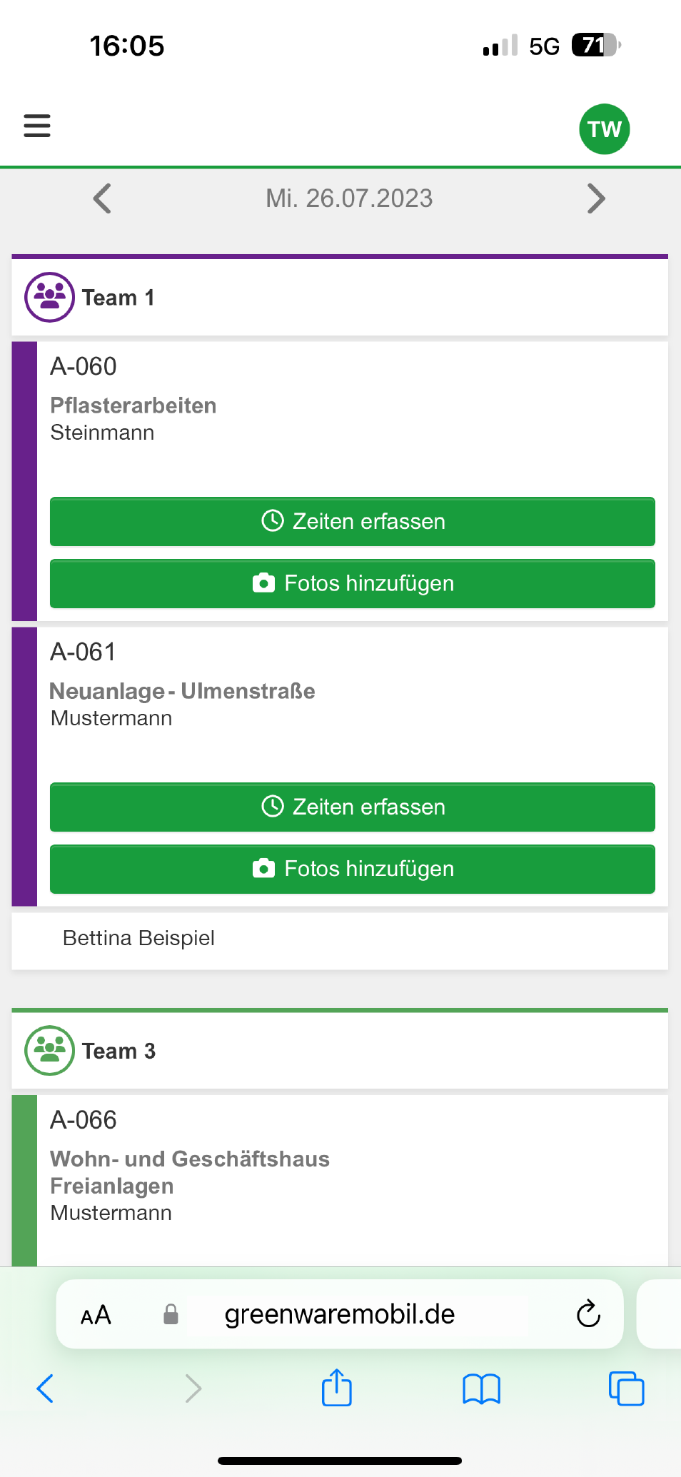 Greenware-Mobil_Meine-Planung