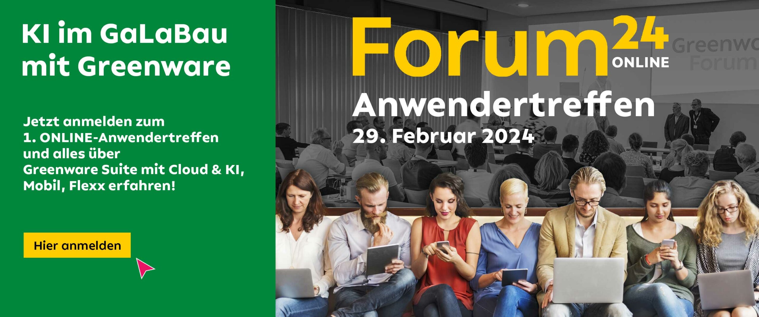 Greenware Online Anwendertreffen Forum24 - 20.02.24