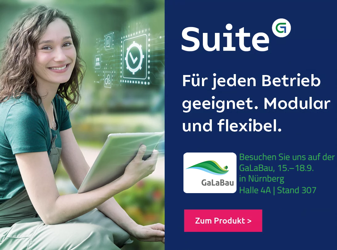 Greenware Suite GaLaBau Software - GaLaBau 2026, 4A | Stand 307